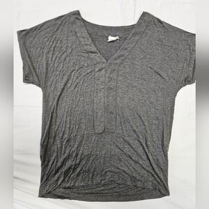 Simple Gray Short Sleeve Tee